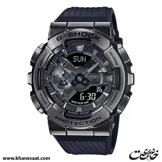 ساعت مچی مردانه کاسیو مدل GM-110BB-1ADR|خانه ساعت