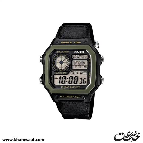 ساعت مچی مردانه کاسیو مدل AE-1200WHB-1B|خانه ساعت