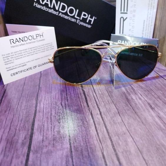 عینک آفتابی خلبانی  راندولف randolph unisex concorde usa|باسلام