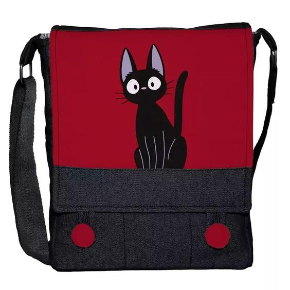 کیف دوشی طرح گربه سیاه انیمه سرویس تحویل کی کی Kiki s Delivery Service|باسلام