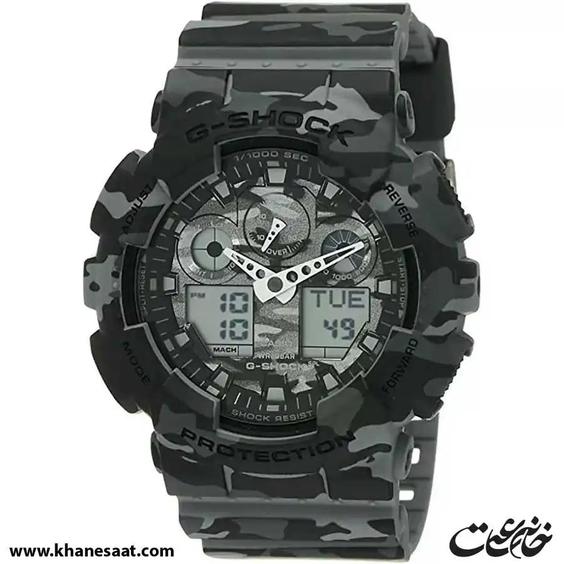 ساعت مچی مردانه جی شاک مدل GA-100CM-8A|خانه ساعت