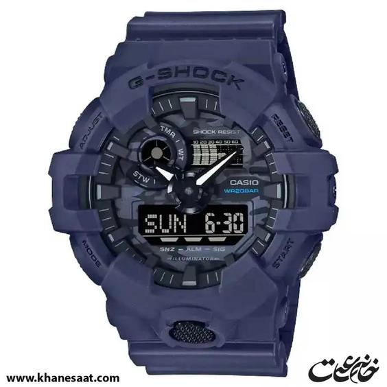 ساعت مچی مردانه جی شاک مدل GA-700CA-2ADR|خانه ساعت