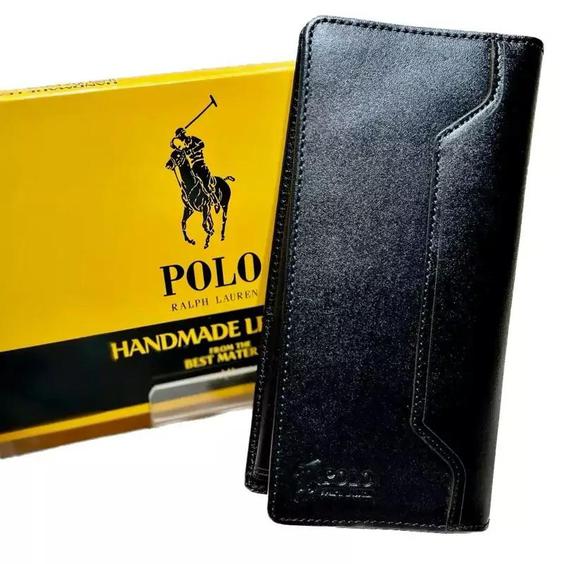 کیف پول پالتویی مردانه  polo (چرم طبیعی)|باسلام