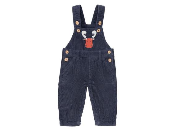 بیلر بچگانه برند لوپیلو کد ۳۶۲۳۲۴ baby dungarees dress with embroidery|کی استوک