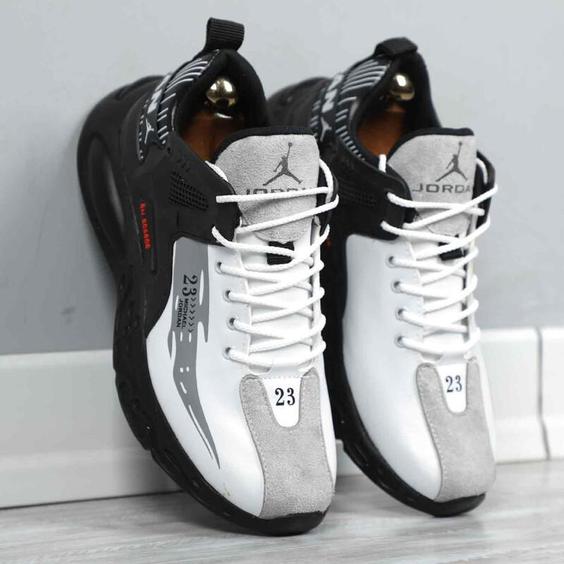 کفش اسپرت مدل نایک ایر جردن 23 رترو سفید مشکی NikAir Jordan 23 Retro سایز 41تا44 |باسلام