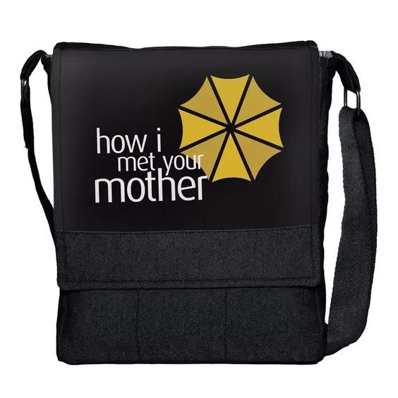 کیف رودوشی  طرح How i met your mother کد 65515|باسلام (سیبچـه)