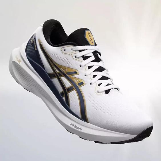 کتونی رانینگ آسیکس اورجینال Asics GEL-KAYANO 30 ANNIVERSARY white|باسلام