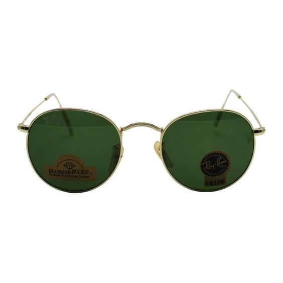 عینک آفتابی ray ban ریبن گرد مدل 3447 شیشه ضد خش کد 68|باسلام (عینک الماس تهران)