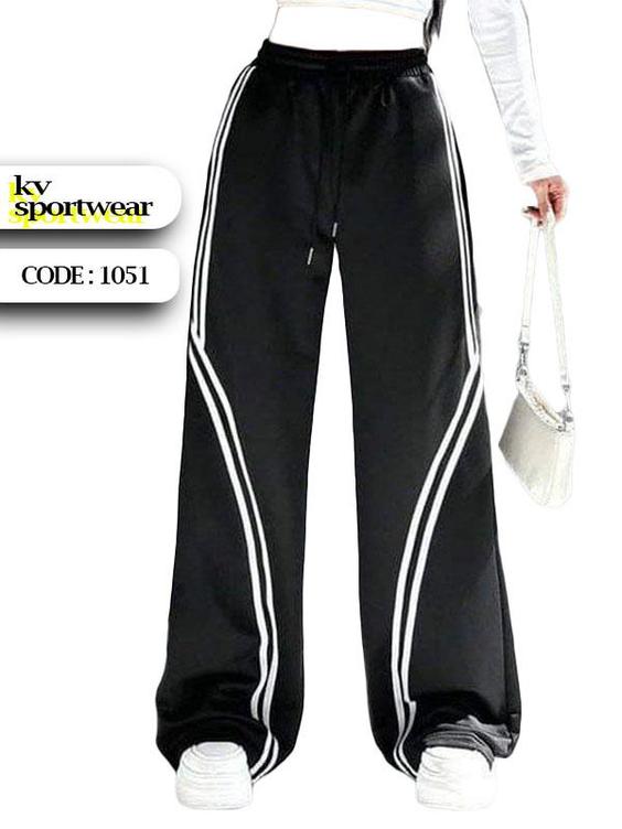 شلوار بگ اسپرت ورزشی زنانه کد 0028 womens bag sports pants code 0028|کی وی اسپرت