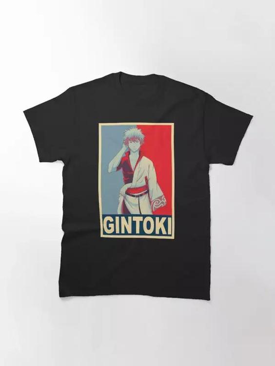 تیشرت انیمه Gintama  گینتاما Gintoki Sakata Poster کد 1472 231|باسلام (سفارشی سازی با گیکزهاب)