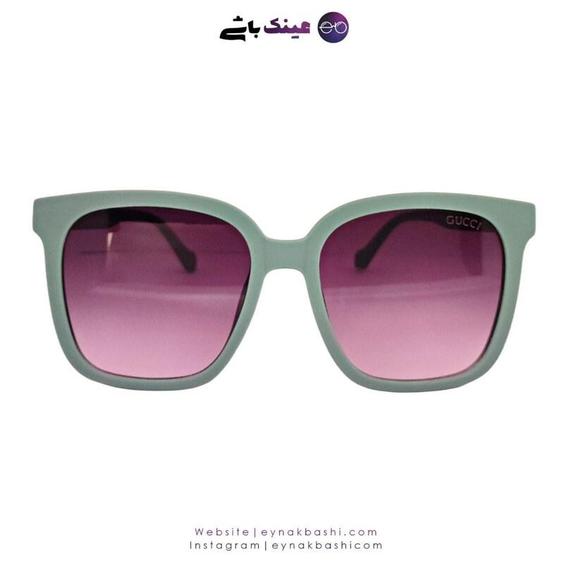 عینک آفتابی زنانه گوچی مدل UV400-D2345P-COL05 |باسلام