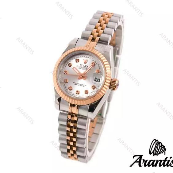 ساعت مچی عقربه ای زنانه DateJust رولکس مدل w-9322|باسلام