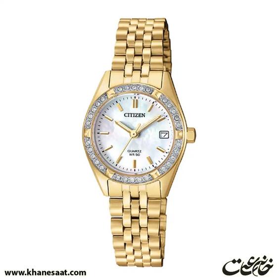 ساعت مچی زنانه سیتیزن مدل EU6062-50D|خانه ساعت