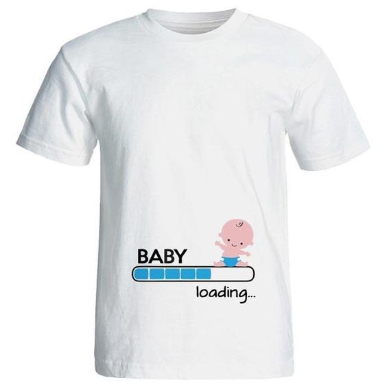 تی شرت بارداری طرح baby loading کد 3967|دیجی کالا