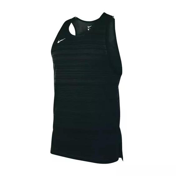 تاپ ورزشی مردانه نایکی مدل Nike Tank topDry Miler NT0300-010|باسلام (بولگانو مرجع کفش و  اورجینال)