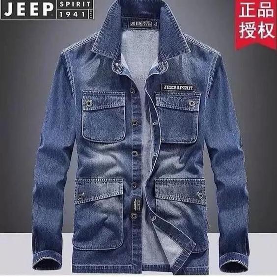 کت جین مردانه خارجی برندjeep لارج تا 4ایکس لارج lتا4xl|باسلام