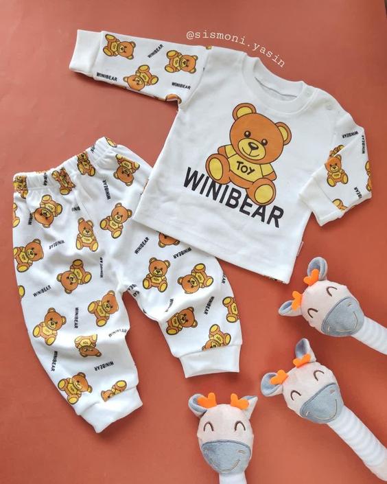 بلوز شلوار تدی WINIBEAR|سیسمونی یاسین