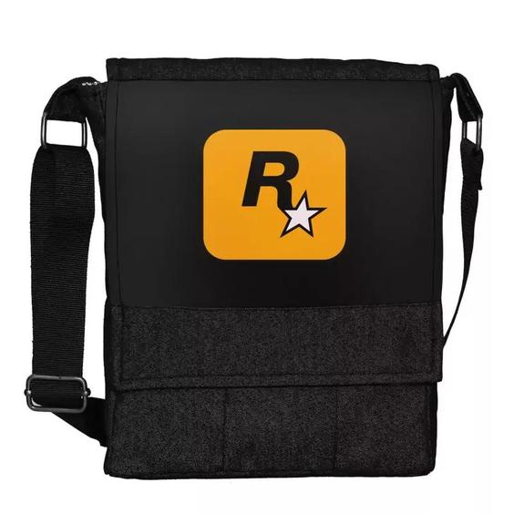 کیف رودوشی  طرح راک استار کد rockstar|باسلام (فروش اینترنتـی)