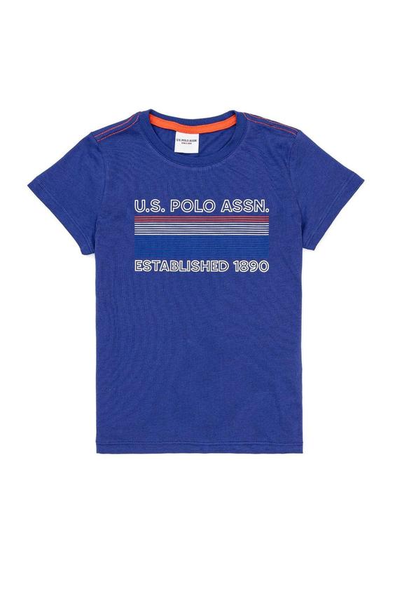 تیشرت پسرانه یو اس پلو اورجینال آبی U.S. Polo Assn. G083SZ011.000.1364328|ترند نهران