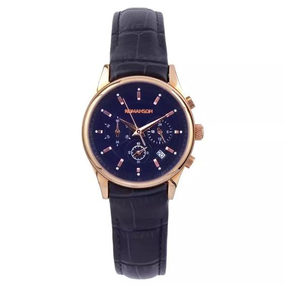 ساعت مچی عقربه ای زنانه رومانسون مدل Chronograph- کد WL-59|باسلام