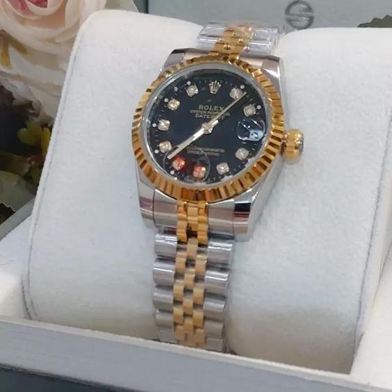 ساعت زنانه رولکس درجه یک موتور ژاپنی Datejust |باسلام