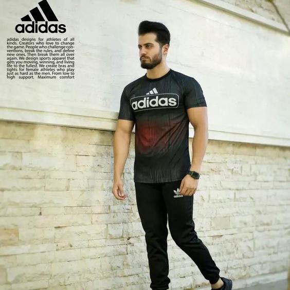 ست تیشرت وشلوار  طرح adidas |باسلام