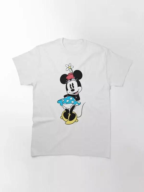 تیشرت  mickey mouse طرح Minnie #5 کد 1078 231|باسلام (سفارشی سازی با گیکزهاب)