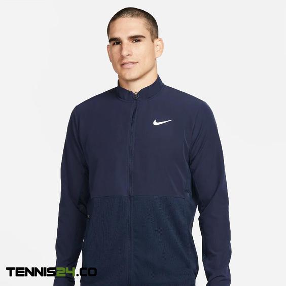 سویشرت تنیس مردانه نایک NikeCourt Advantage- سرمه ای|تنیس شاپ