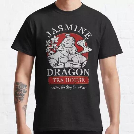 تیشرت house of the dragon  طرح Uncle Iroh s Tea Shop Classic T-Shirt کد 1209 231|باسلام (سفارشی سازی با گیکزهاب)