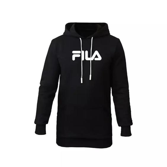 هودی کلاه دار مشکی طرح fila مدل u9153|باسلام (مستر اسپرت 2)