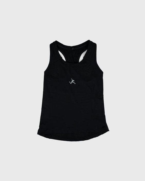 تاپ ورزشی دخترانه مشکی مدل Sport Tank Top Girl برند کرب | Curb|ژرسه