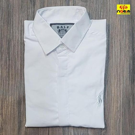 پیراهن سفید مردانه اندامی xl -3xl مارک polo |باسلام