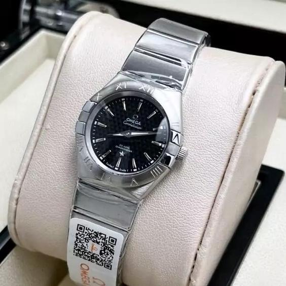 ساعت امگا زنانه کانسلیشن موتور سوئیس Omega constellation|باسلام