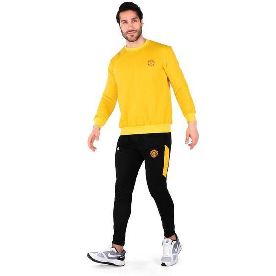 43709  ست بلوز و شلوار مردانه آستین بلند Adidas ساده یقه گرد|باسلام