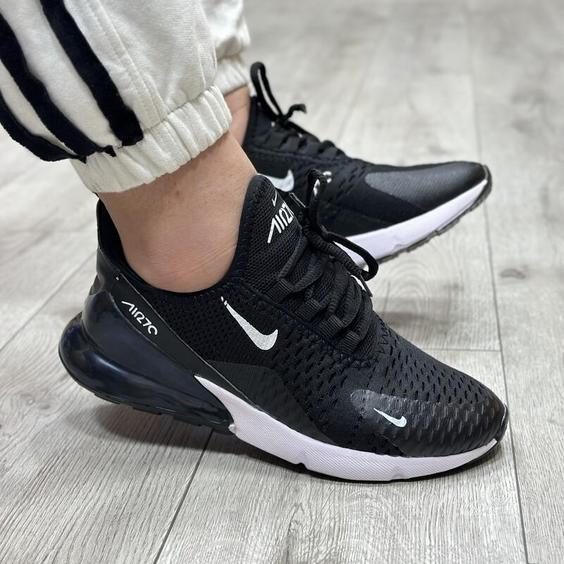 کفش و کتانی مردانه و زنانه مدل نایک NIKE AIR 270 رنگ مشکی و سفید کد 1388|باسلام (poshaxcom)