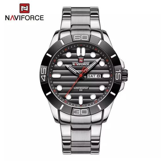 ساعت مچی مردانه نیوی فورس Naviforce NF 9198 S/B|باسلام