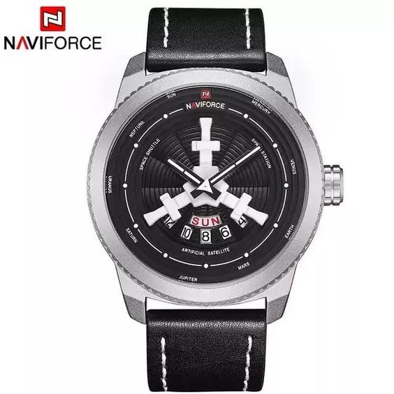 ساعت مچی مردانه نیوی فورس Naviforce NF 9156 S W B|باسلام