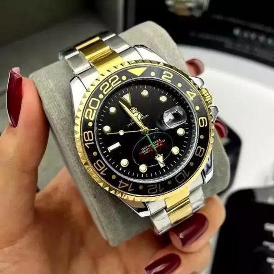 ساعت  مچی خلبانی 4 عقربه GMTرولکس ساب مارینر کیفیت قوی Rolex submariner|باسلام