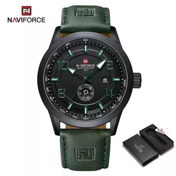 ساعت مچی مردانه نیوی فورس Naviforce NF 9229 B/GN/GN|باسلام