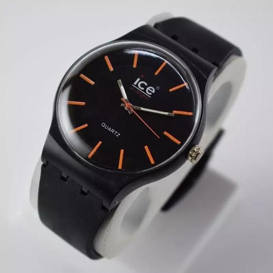 ساعت ICE WATCH ژله ای نرم و فشن مشکی|باسلام