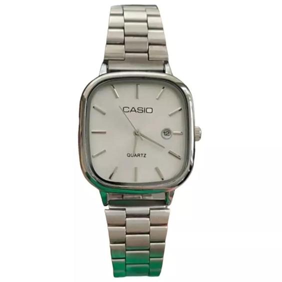 ساعت مچی مردانه کاسیو Casio صفحه سفید |باسلام