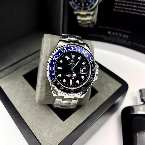 ساعت  مچی خلبانی 4 عقربه GMT رولکس ساب مارینر کیفیت قوی Rolex submariner|باسلام