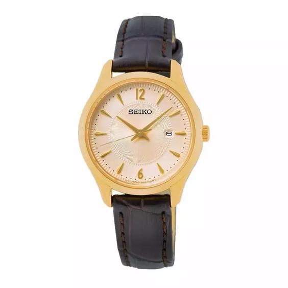 ساعت مچی عقربه ای زنانه مدل سیکو seiko اصل مدل sur478p1|باسلام