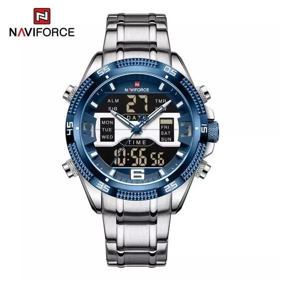 ساعت مچی مردانه نیوی فورس Naviforce NF 9201 S/BE|باسلام