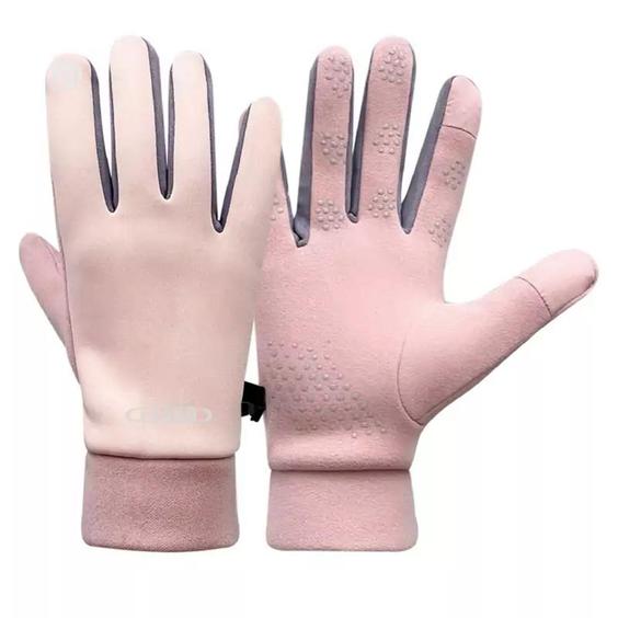 دستکش زمستانی تاچ اسکرین دار زنانه و دخترانه برند کانادایی الینElien Touchscreen Layer Glove Women Pink|باسلام (ویژن گروپ)