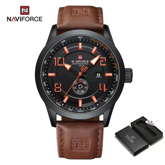 ساعت مچی مردانه نیوی فورس Naviforce NF 9229 B/O/O|باسلام