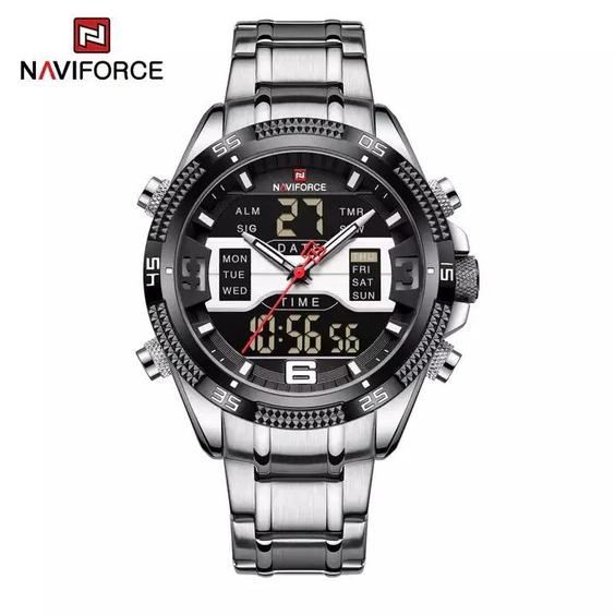 ساعت مچی مردانه نیوی فورس Naviforce NF 9201 S/B|باسلام