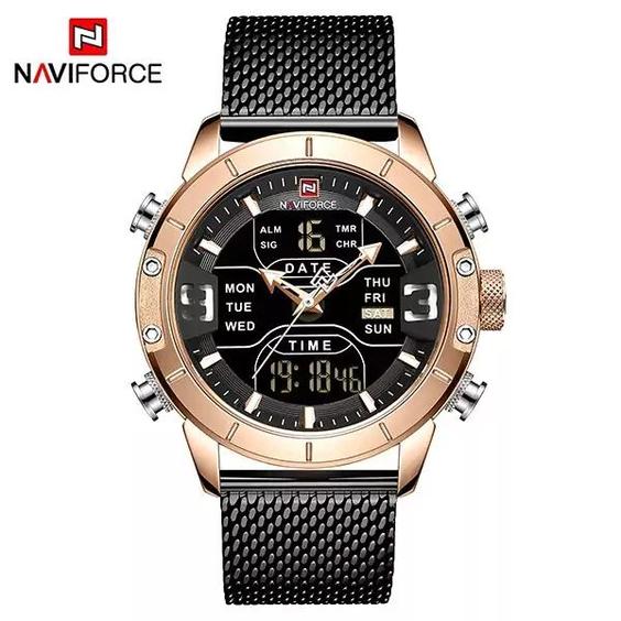 ساعت مچی مردانه نیوی فورس NAVIFORCE 9153 bl|باسلام