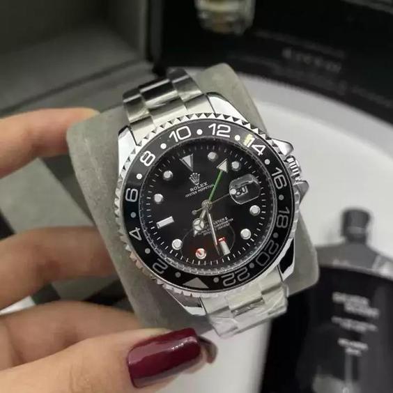 ساعت مچی مردانه شرکتی بند استیل رولکس سابمارینر ROLEX|باسلام