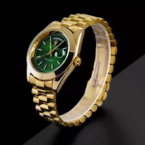 ساعت مردانه رولکس نمایش ایام ماه و هفته بند استیل با ارسال رایگان و جعبه Rolex DayDate|باسلام